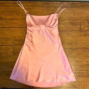 Danielle Guizio Silk Mini Dress